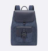 Dior Saddle Backpack with Flap
