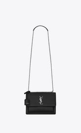 Saint Laurent MEDIUM SUNSET IN SMOOTH LEATHER