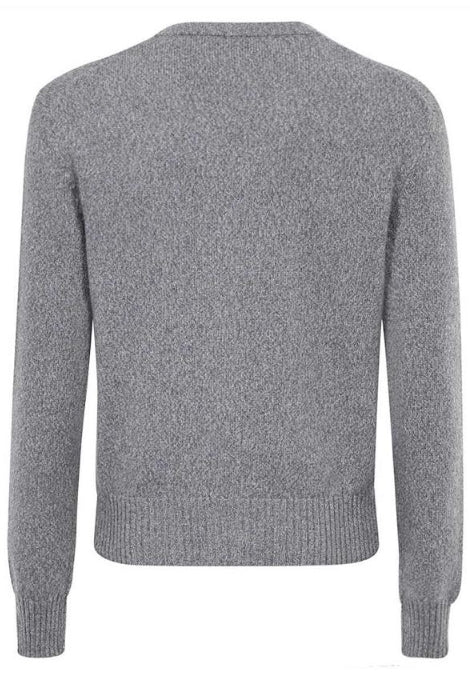 ami Tonal Ami De Coeur Cardigan Gray