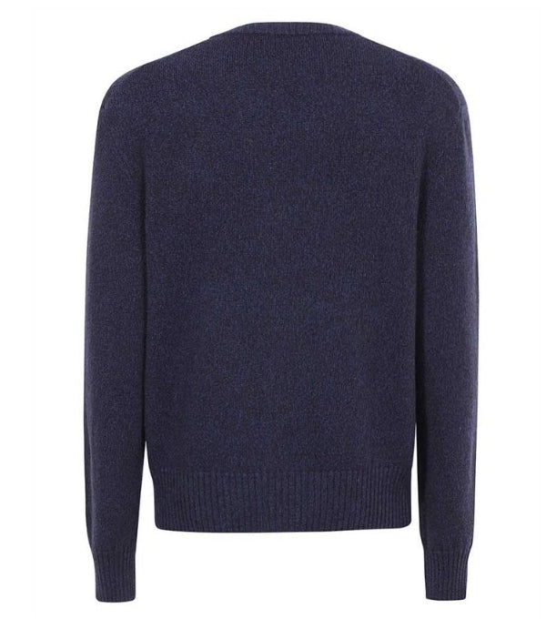 Ami Tonal Ami De Coeur Cardigan Night Blue