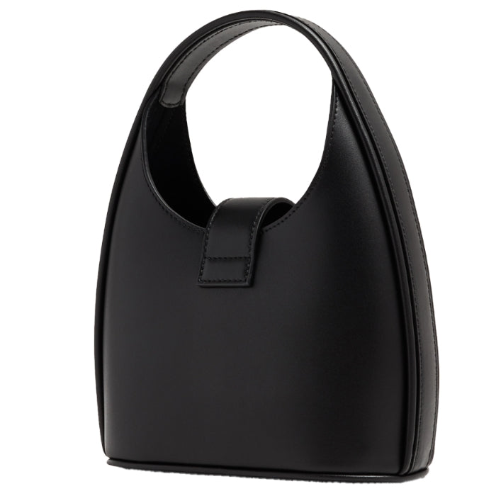 Ferragamo Mini Hobo bag with Gancini buckle Black