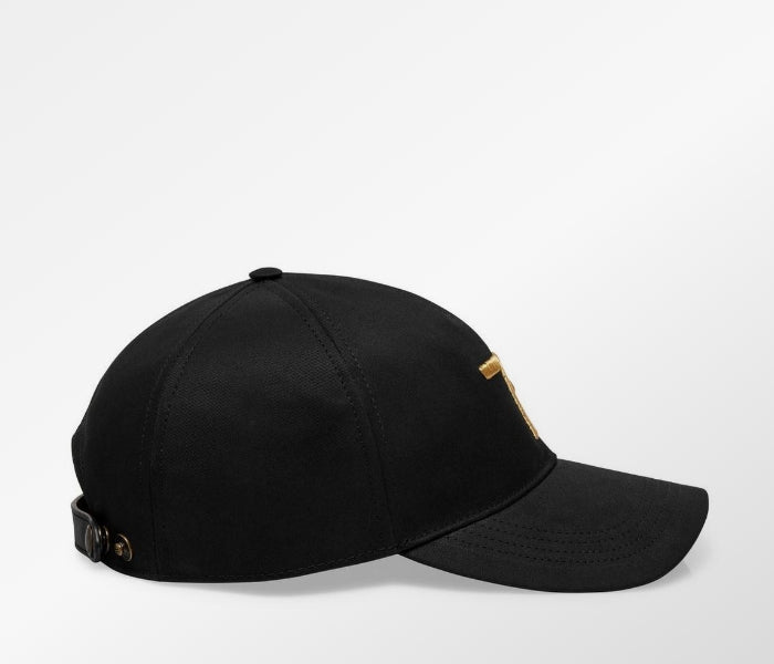 Tom ford CANVAS CAP BLACK/GOLD