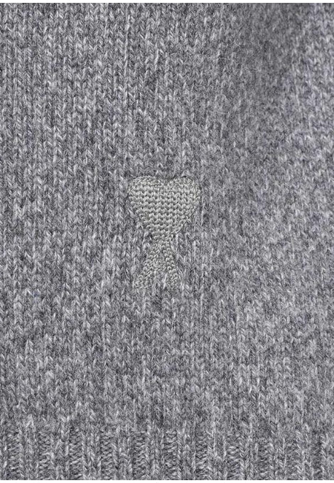 ami Tonal Ami De Coeur Cardigan Gray