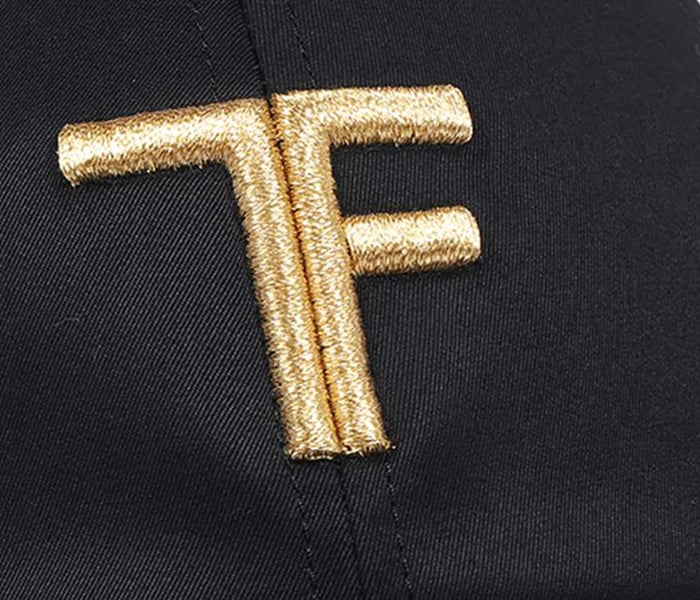 Tom ford CANVAS CAP BLACK/GOLD