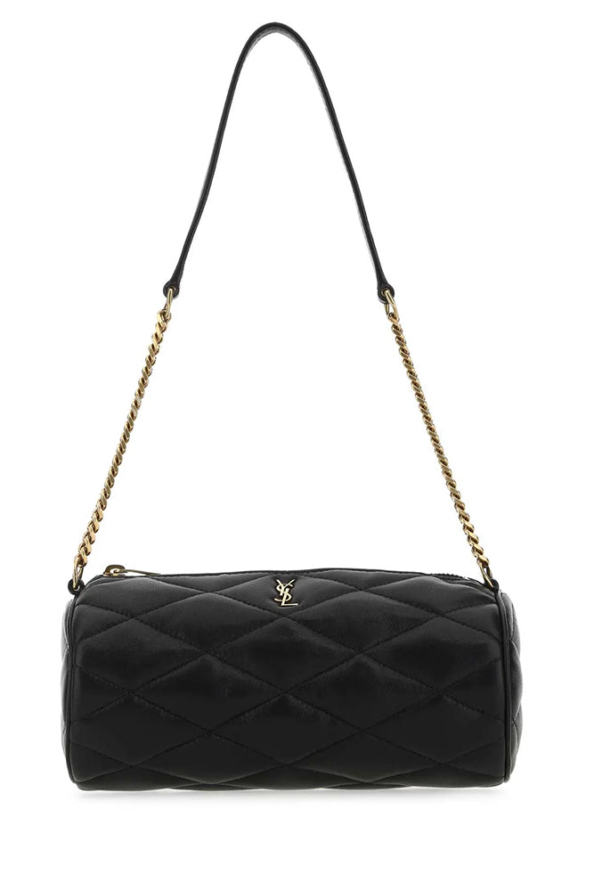 Saint Laurent Sade Logo Plaque Mini Tube Bag