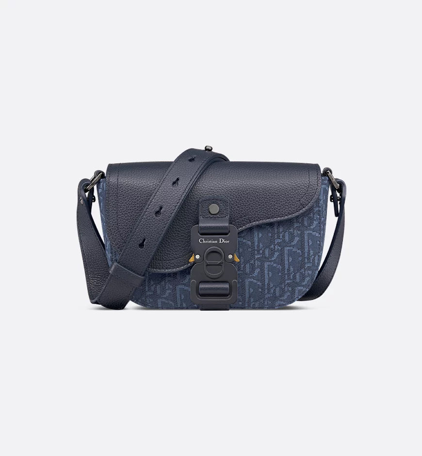 Dior Mini Saddle Messenger Bag with Flap