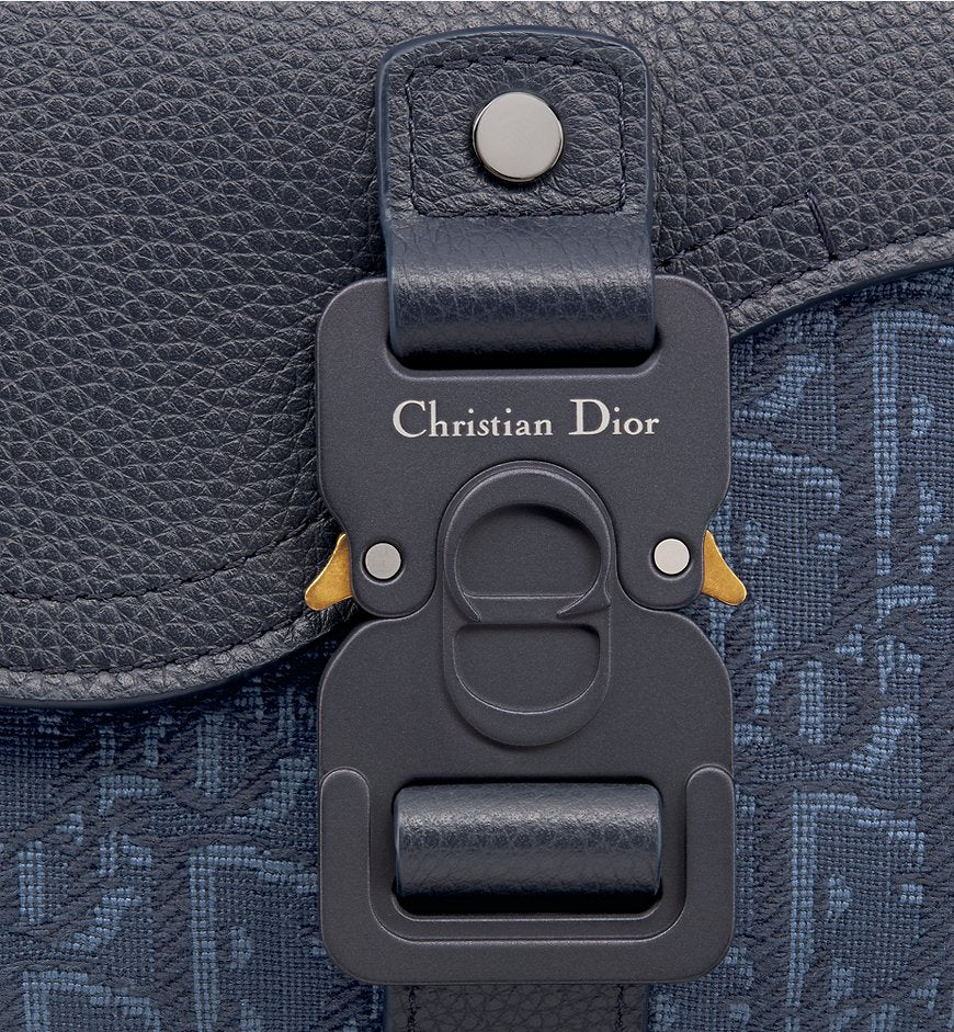 Dior Mini Saddle Messenger Bag with Flap