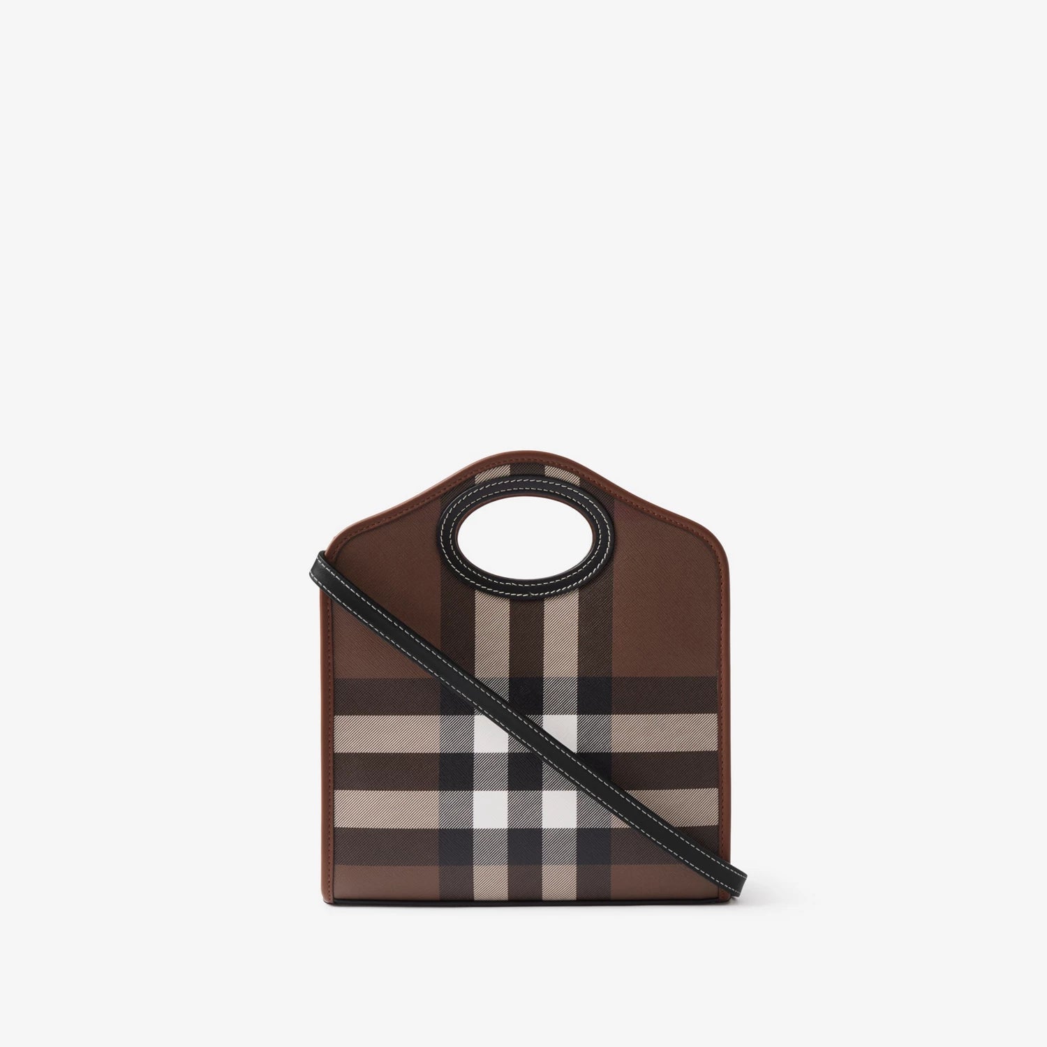 Burberry Mini Pocket Bag Dark Brown