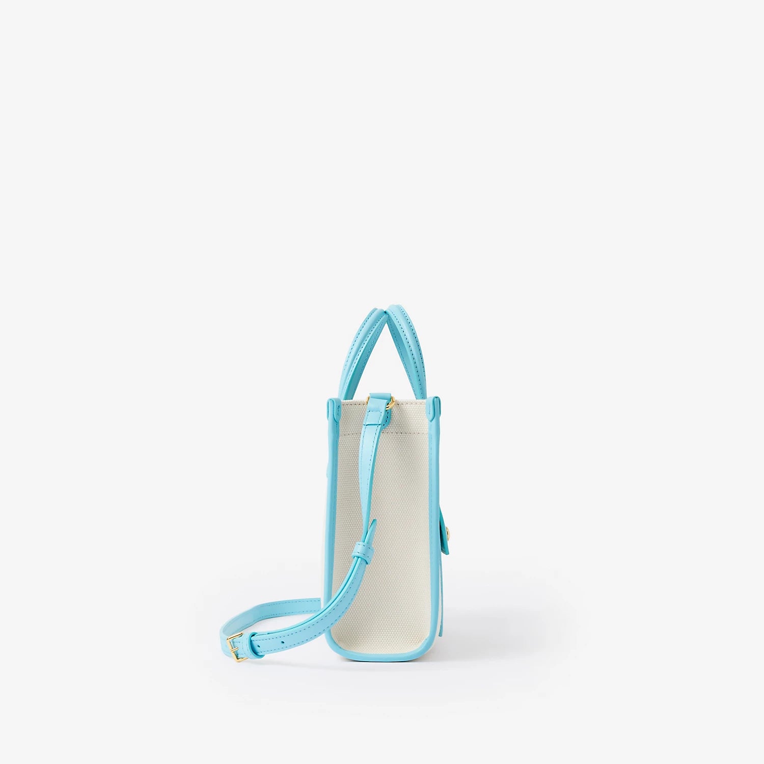 Burberry Mini Freya Tote Cool Sky Blue