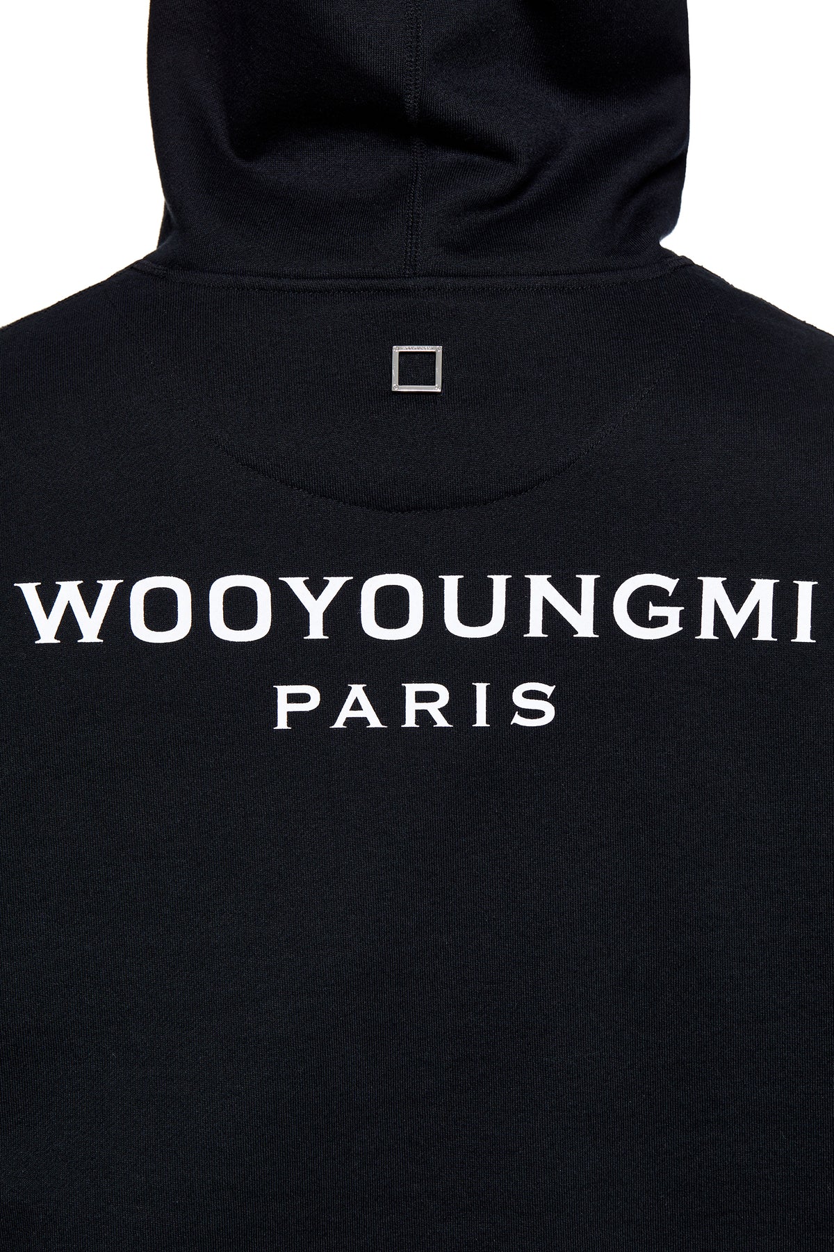 WOOYOUNGMI Black Back Logo Hoodie