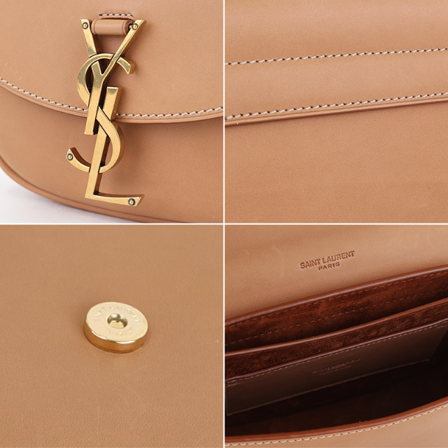 Saint Laurent KAIA SMALL SATCHEL IN SMOOTH LEATHER