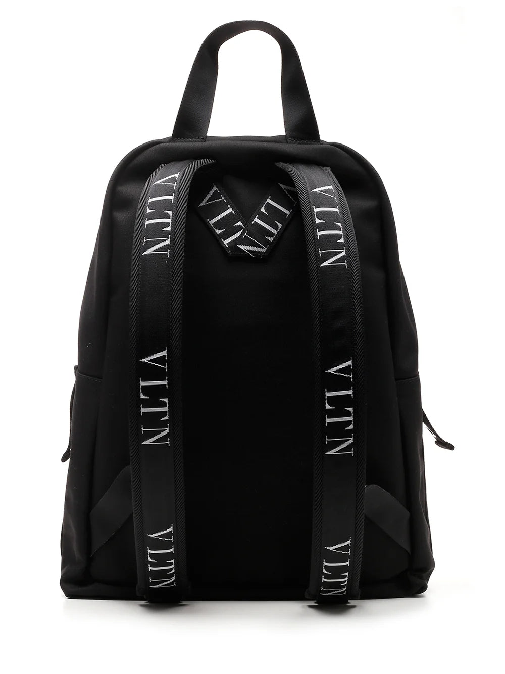 VALENTINO VLTN Logo Printed Zip-Up Backpack