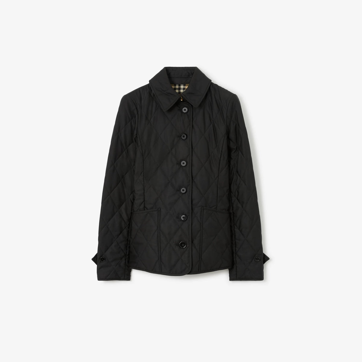 Burberry Quilted Thermoregulated Jacket Black