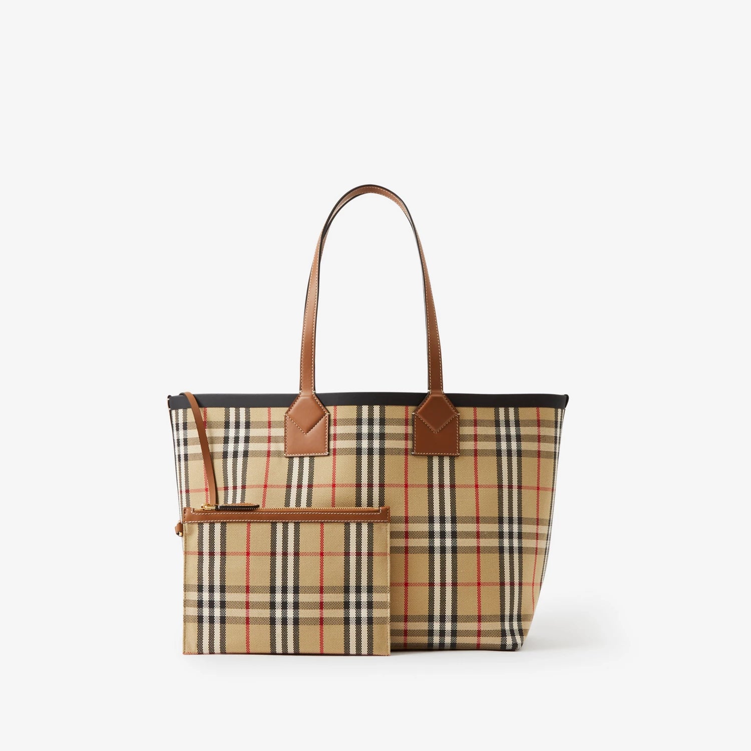 Burberry Medium London Tote Bag Briar Brown