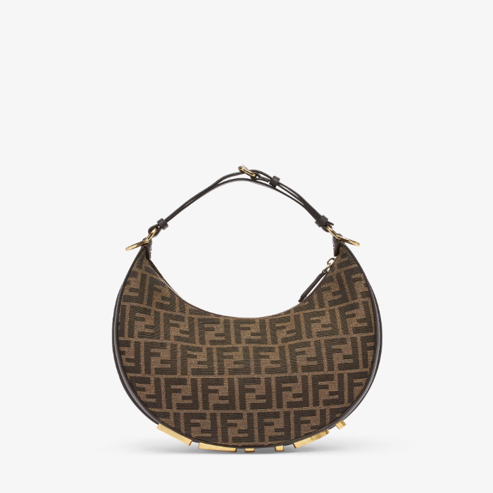 Fendi Fendigraphy Small Bag (Brown FF)