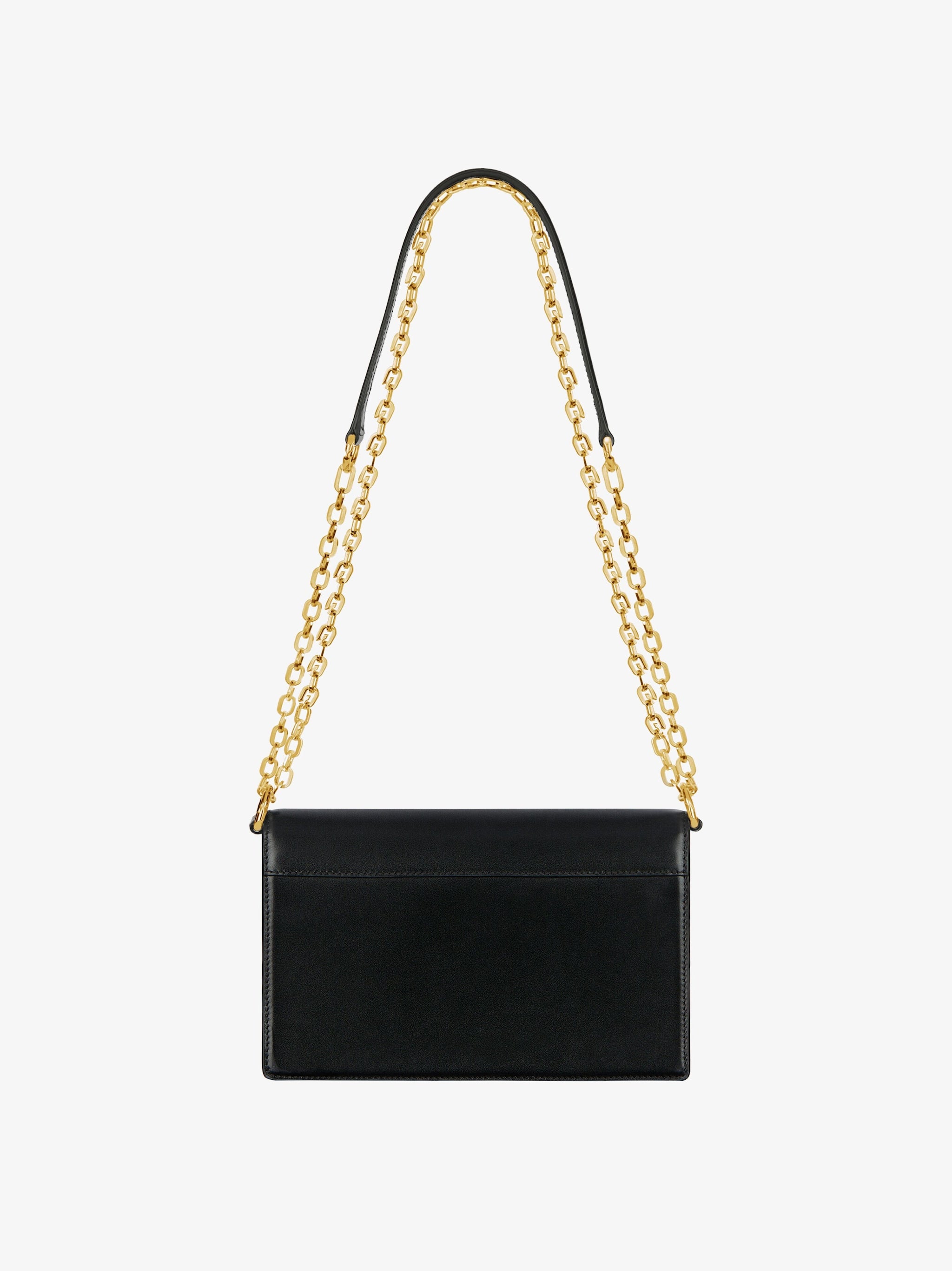 Givenchy Small 4G bag in Box leather with chain gold