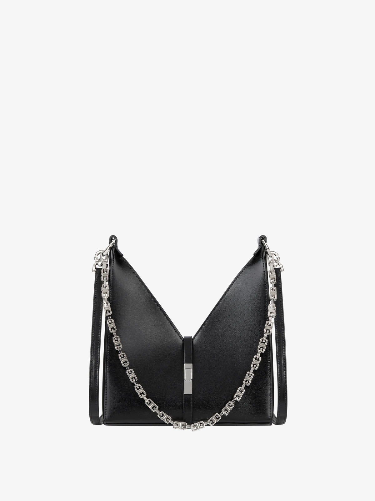 Givenchy Mini Cut Out bag in Box leather with chain