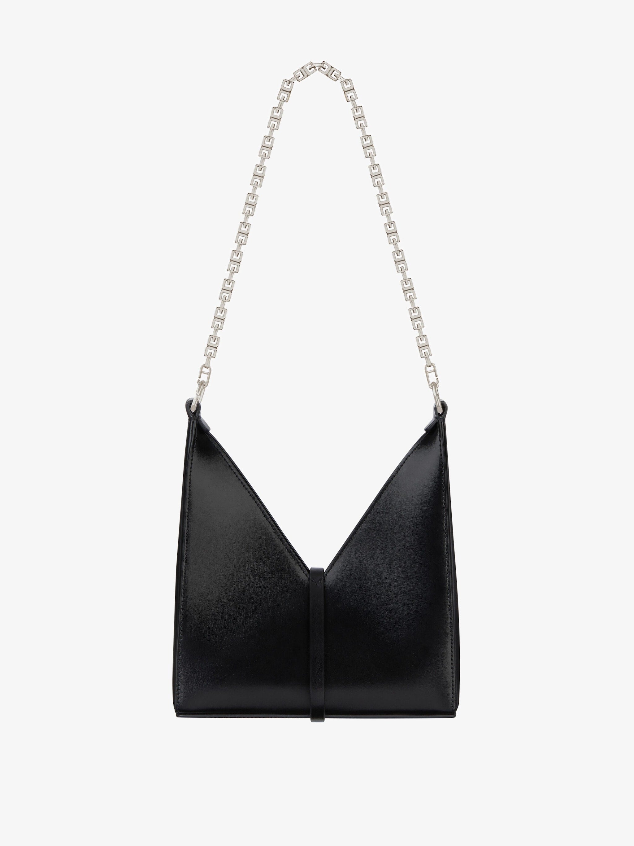 Givenchy Mini Cut Out bag in Box leather with chain