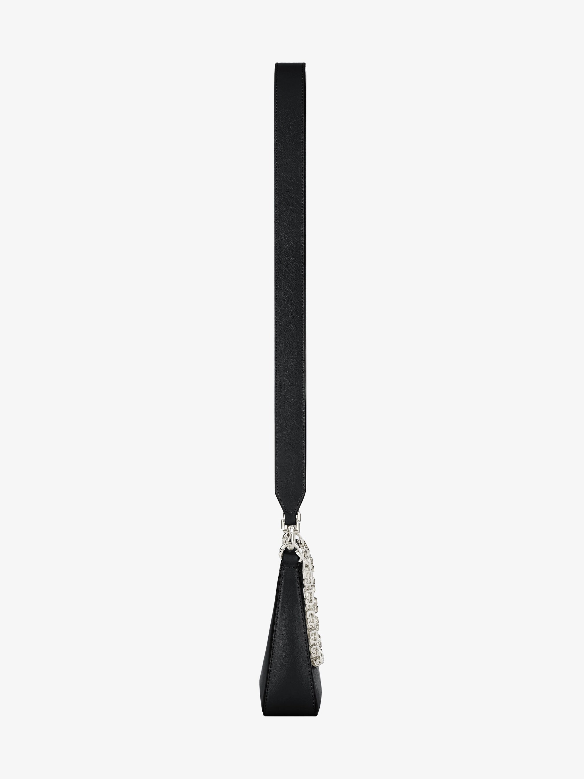 Givenchy Mini Moon Cut Out bag in leather with chain Black