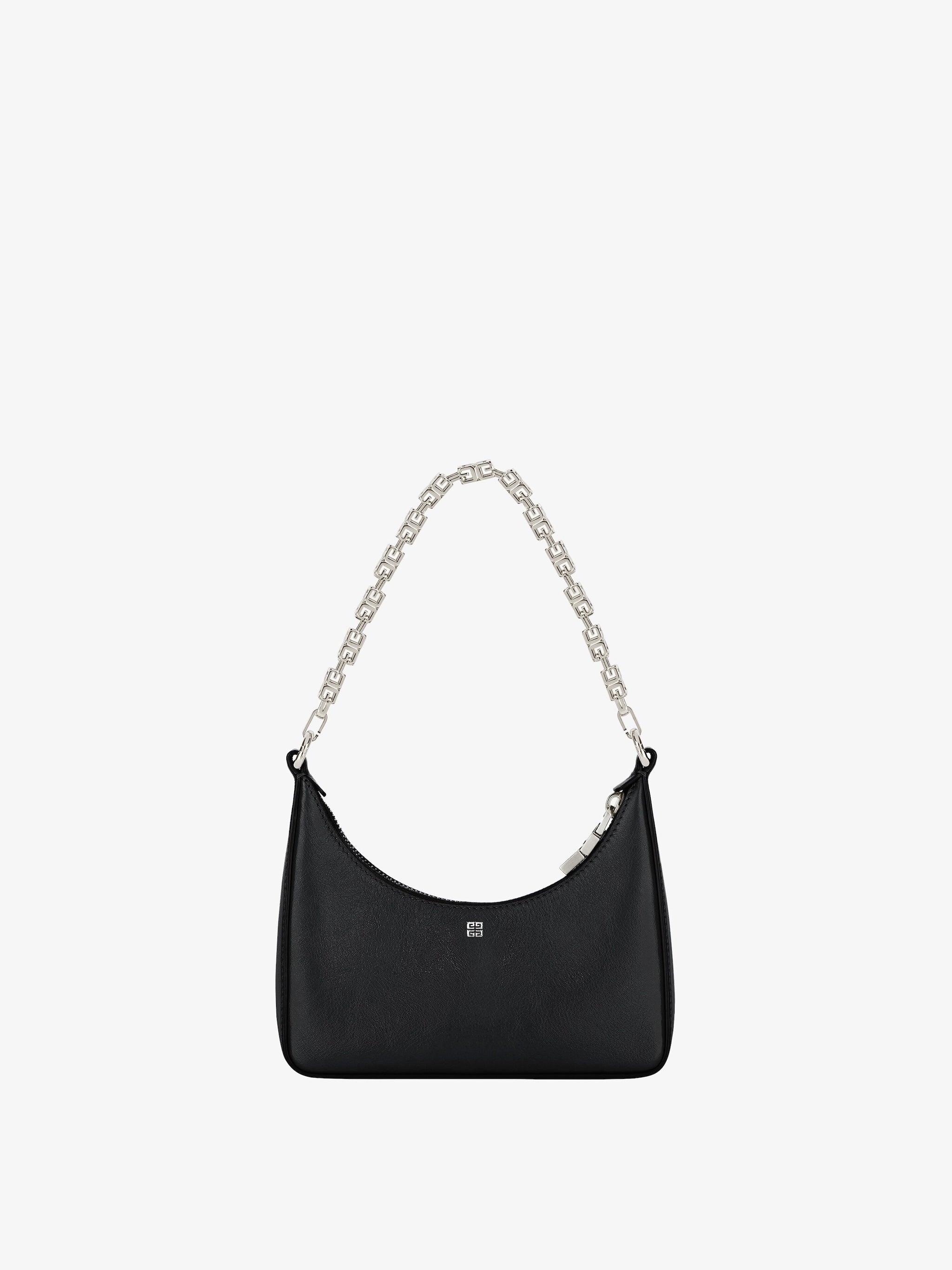 Givenchy Mini Moon Cut Out bag in leather with chain Black