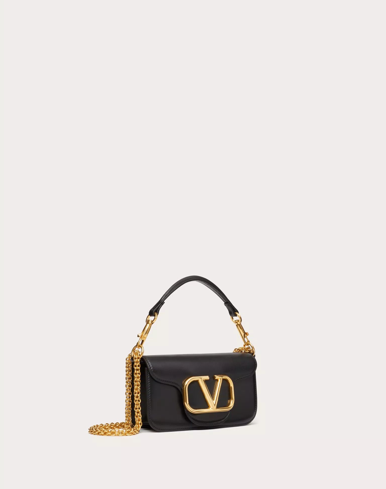 VALENTINO LOCÒ SMALL SHOULDER BAG IN CALFSKIN