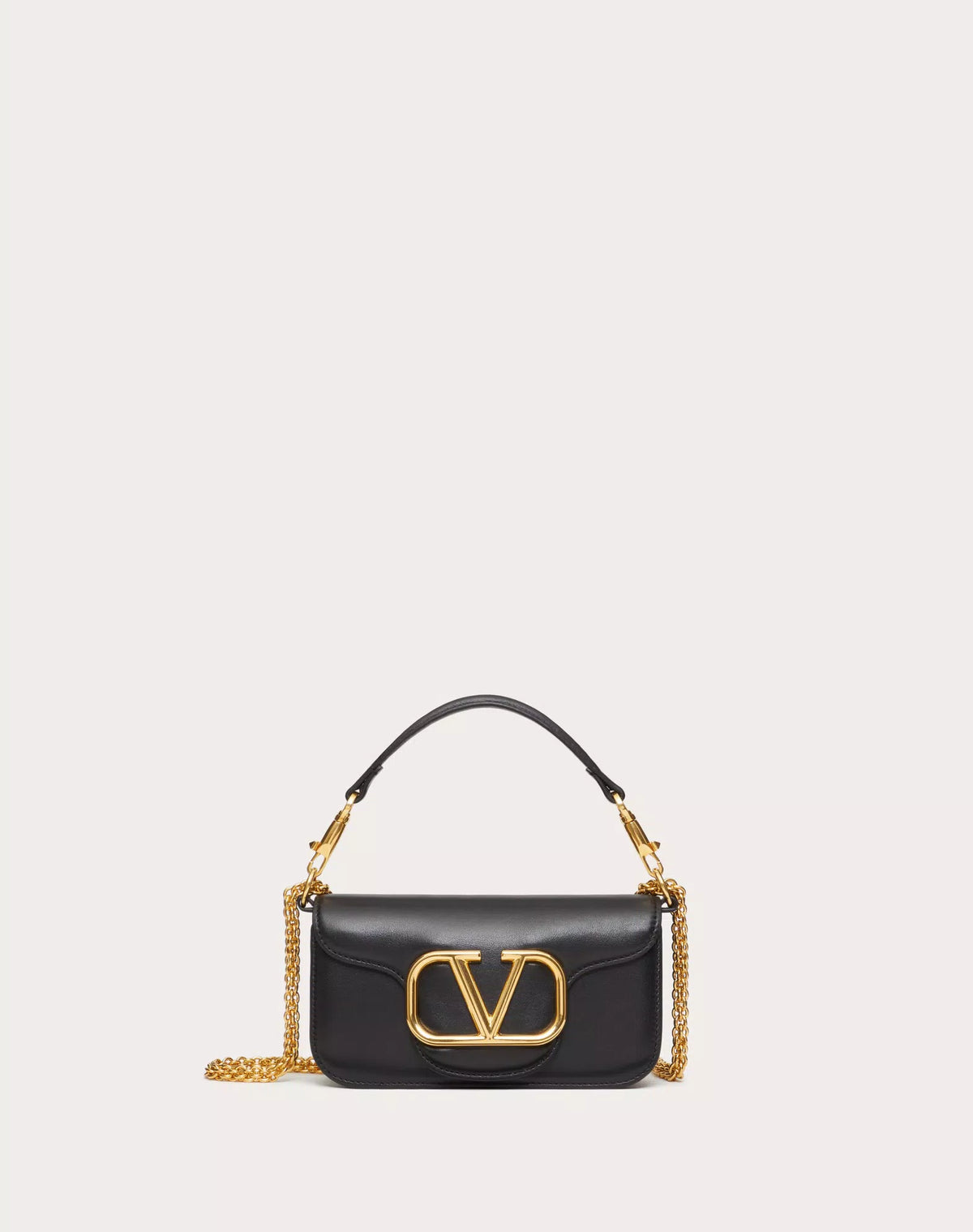 VALENTINO LOCÒ SMALL SHOULDER BAG IN CALFSKIN