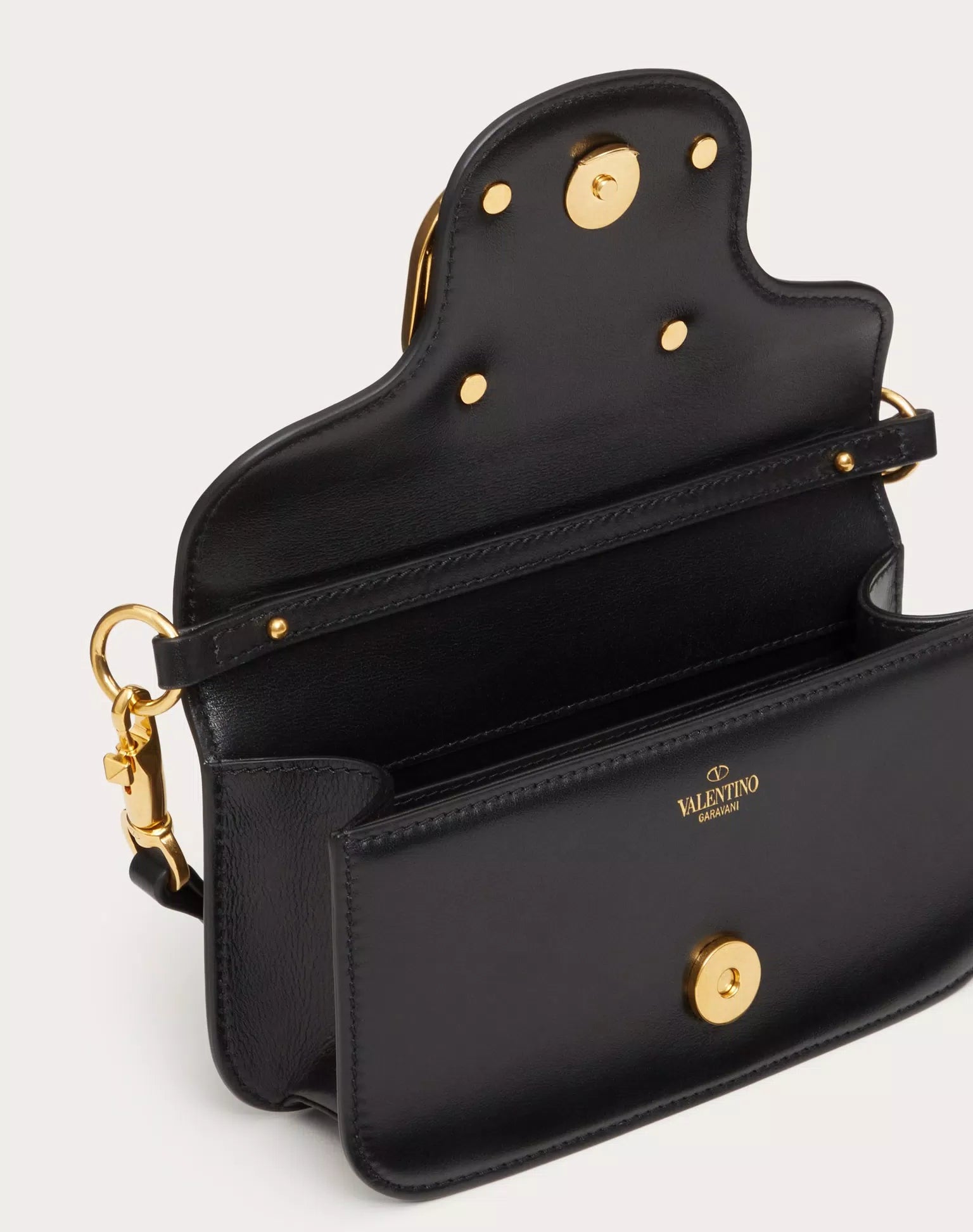 VALENTINO LOCÒ SMALL SHOULDER BAG IN CALFSKIN