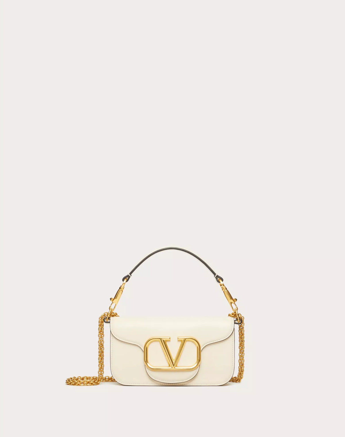 VALENTINO LOCÒ SMALL SHOULDER BAG IN CALFSKIN