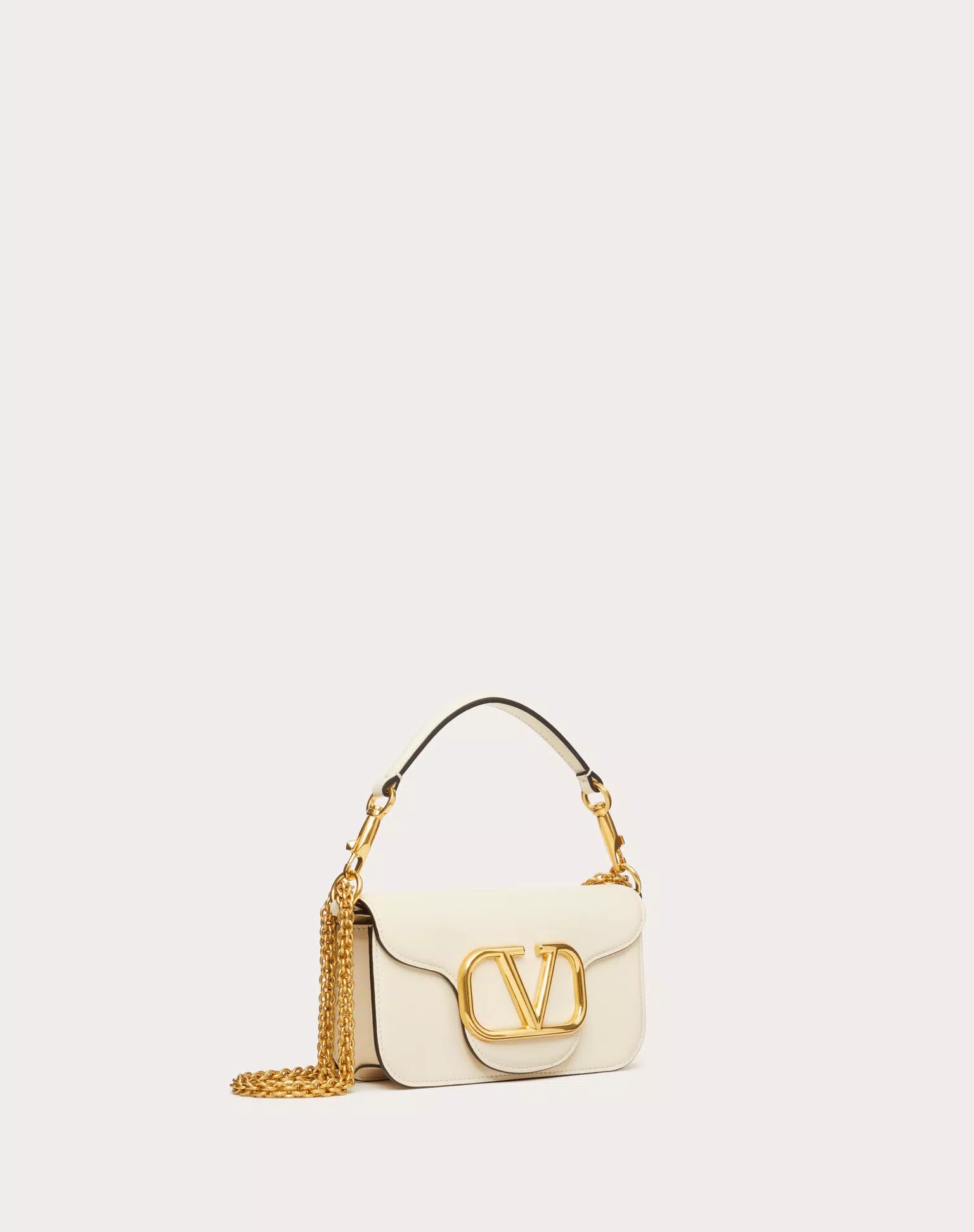 VALENTINO LOCÒ SMALL SHOULDER BAG IN CALFSKIN