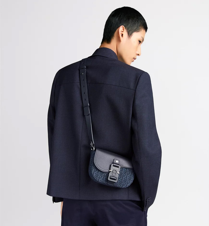 Dior Mini Saddle Messenger Bag with Flap