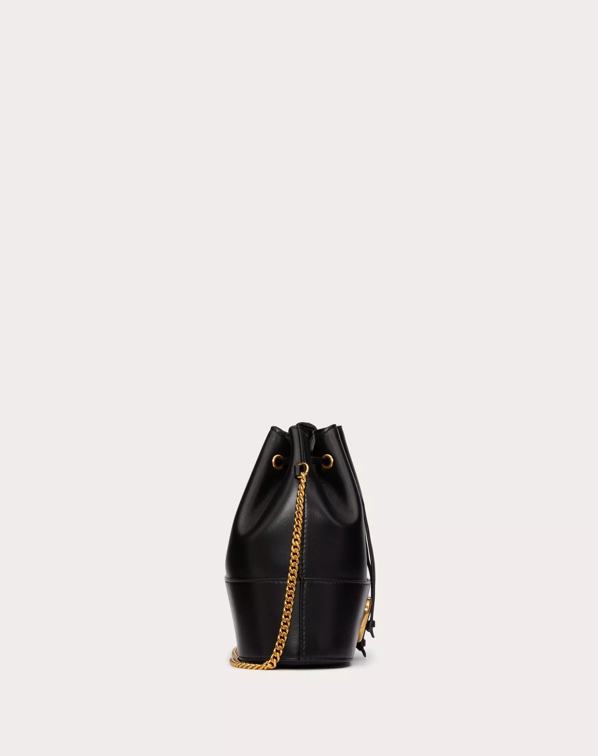 Valentino VLogo Signature mini bucket bag in nappa leather with chain