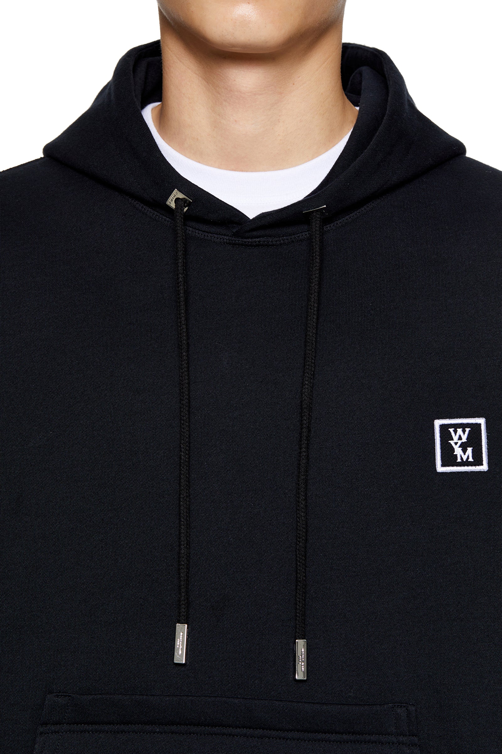 WOOYOUNGMI Black Back Logo Hoodie