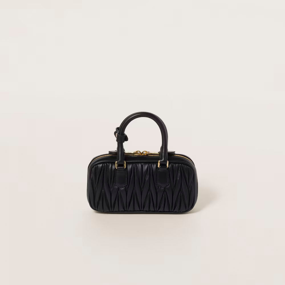 Miu Miu Arcadie matelassé nappa leather mini-bag