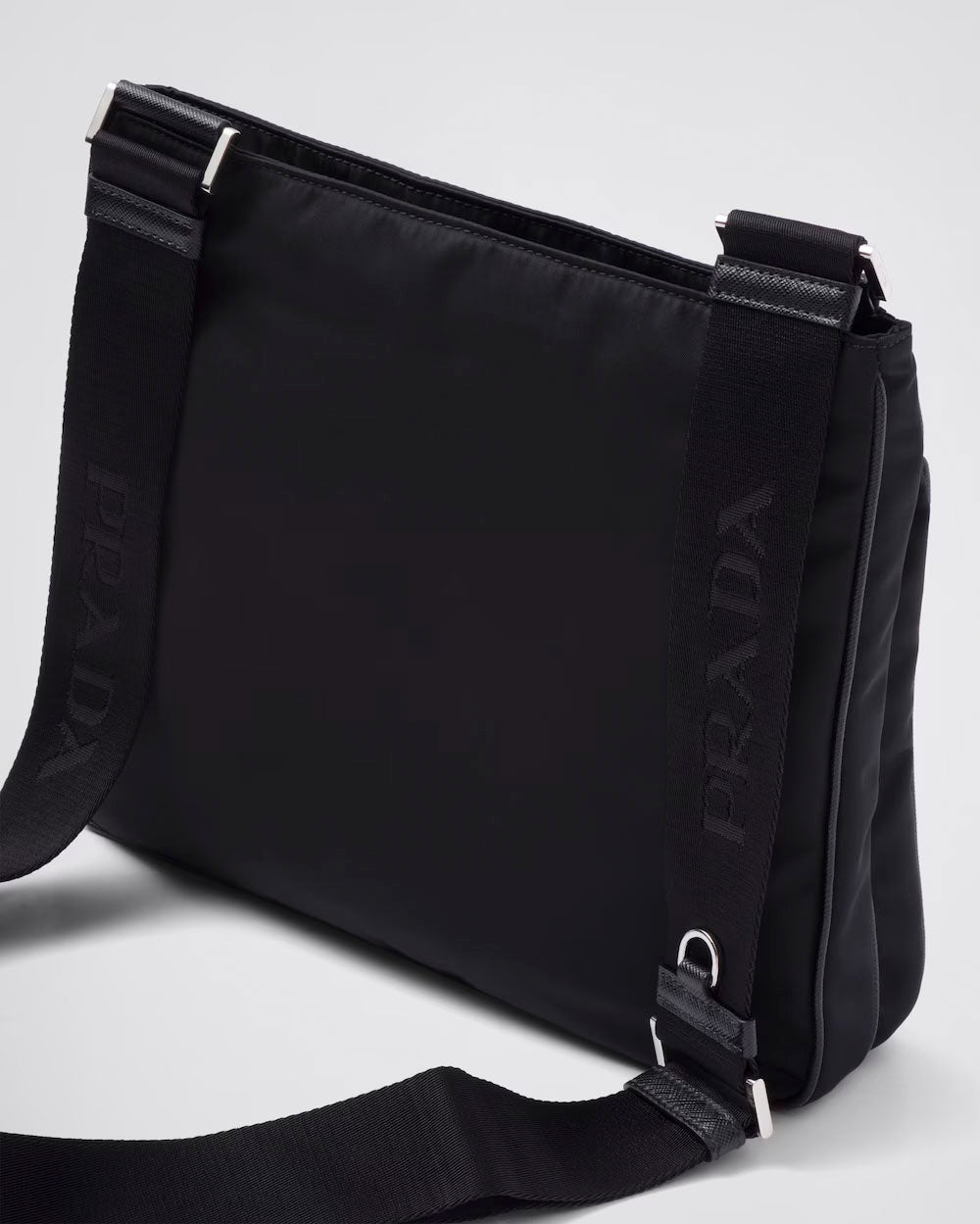 Re-Nylon and Saffiano shoulder bag