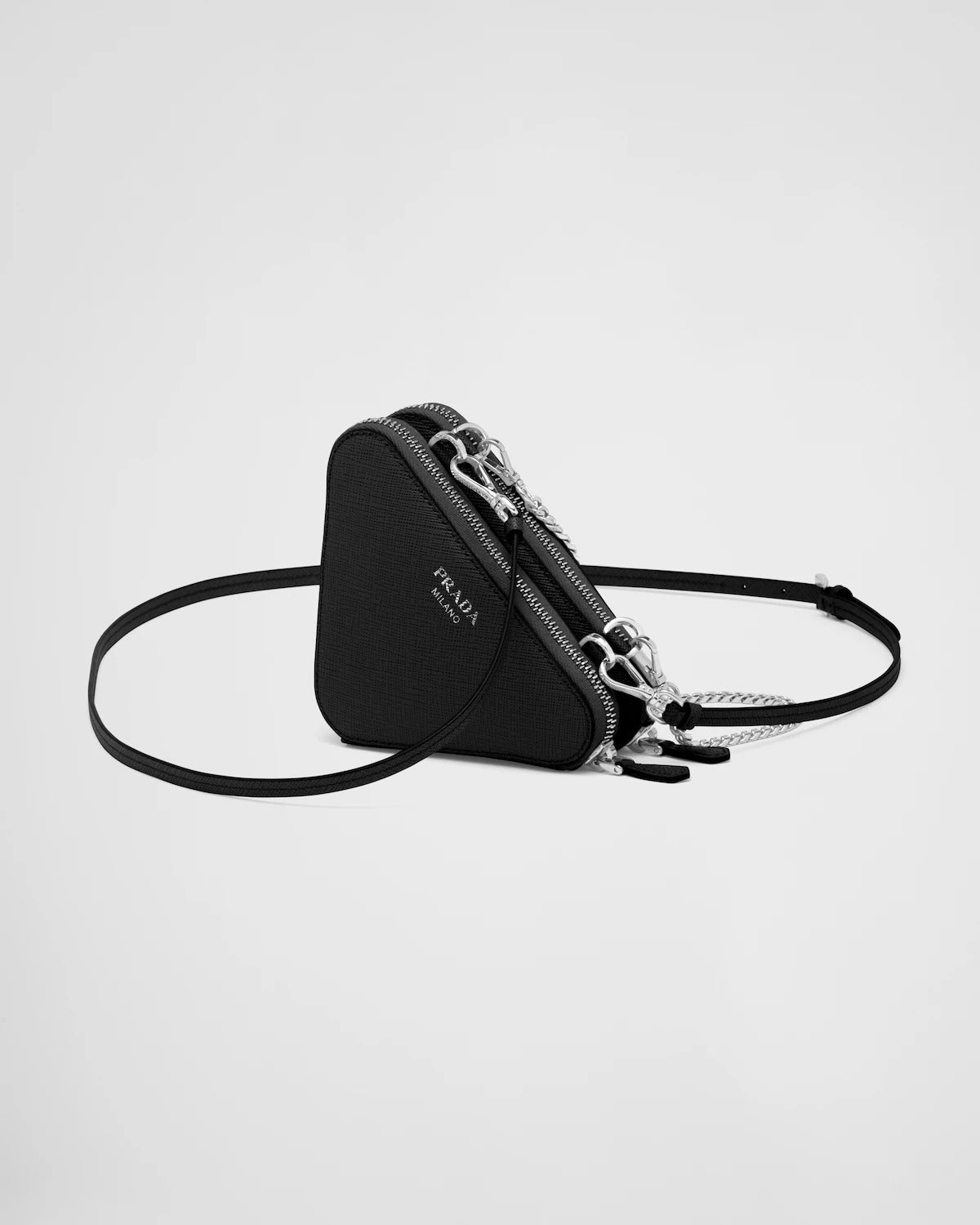 PRADA Saffiano leather mini pouch