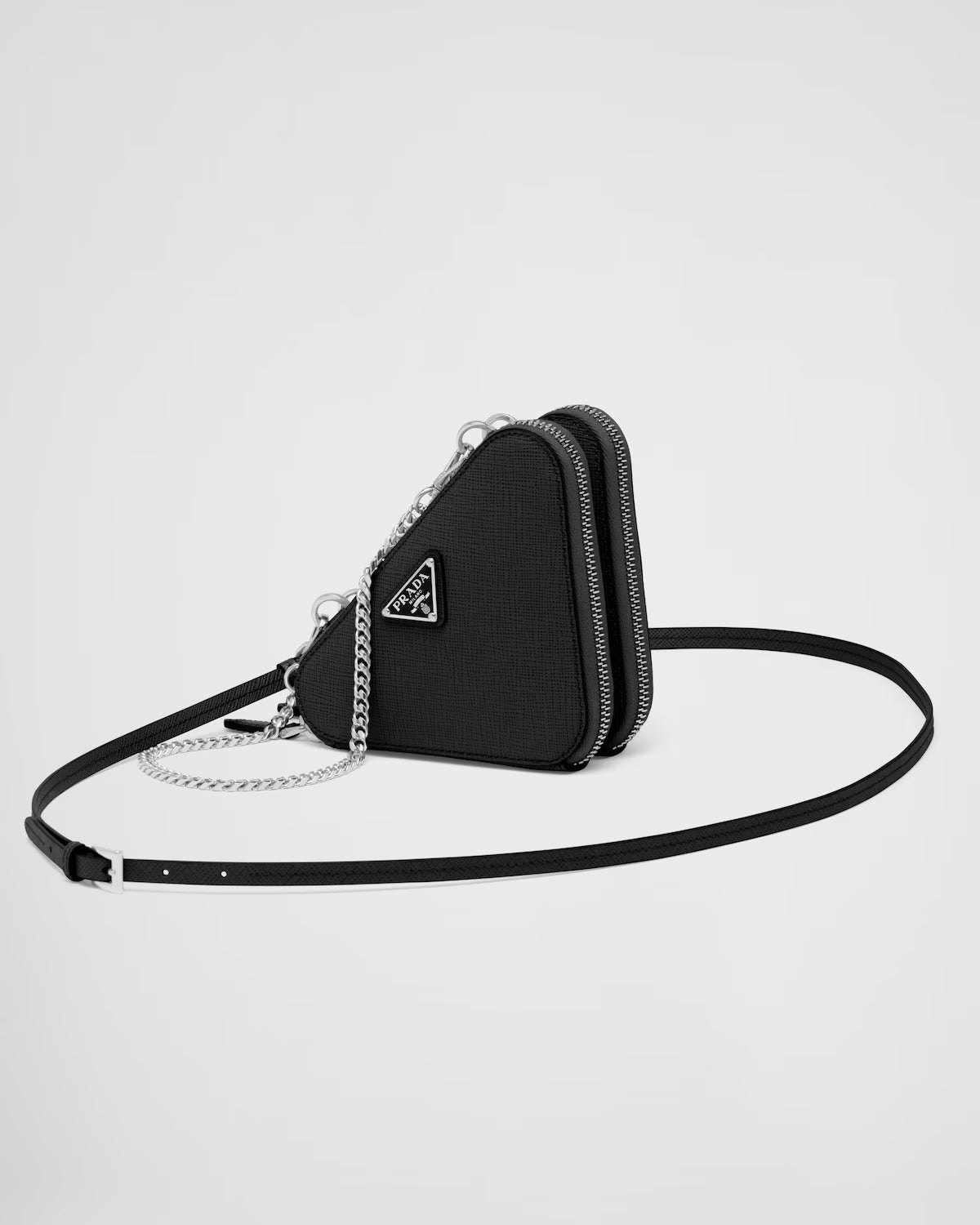 PRADA Saffiano leather mini pouch