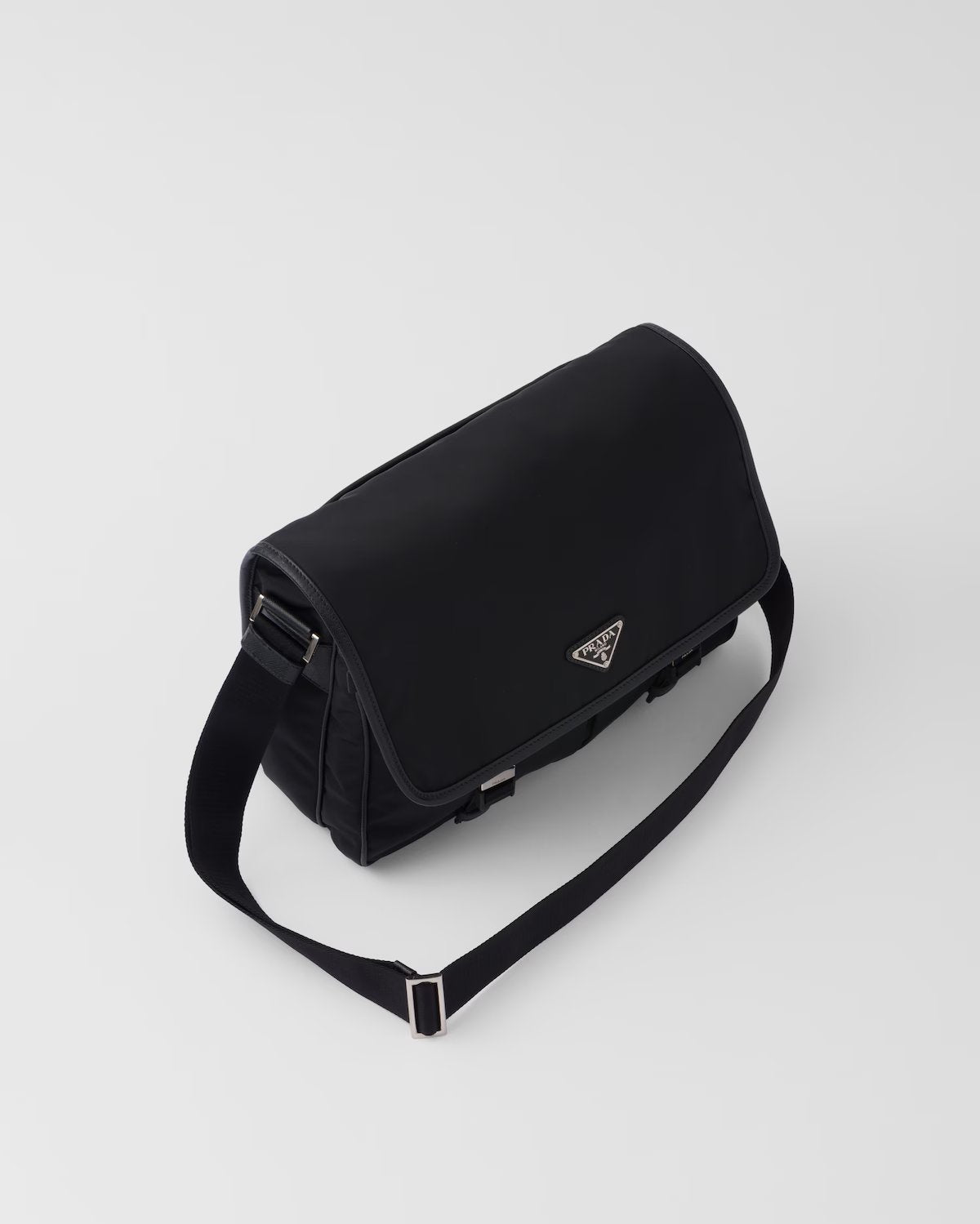 Prada Re-Nylon and Saffiano leather shoulder bag