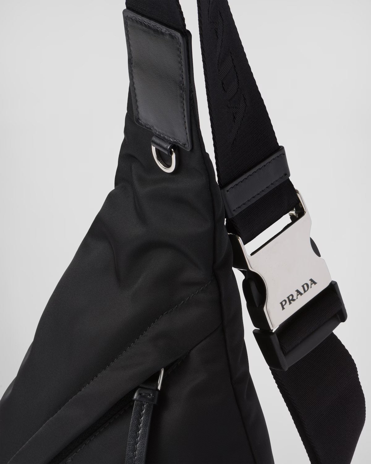 Prada Re-Nylon and leather backpack