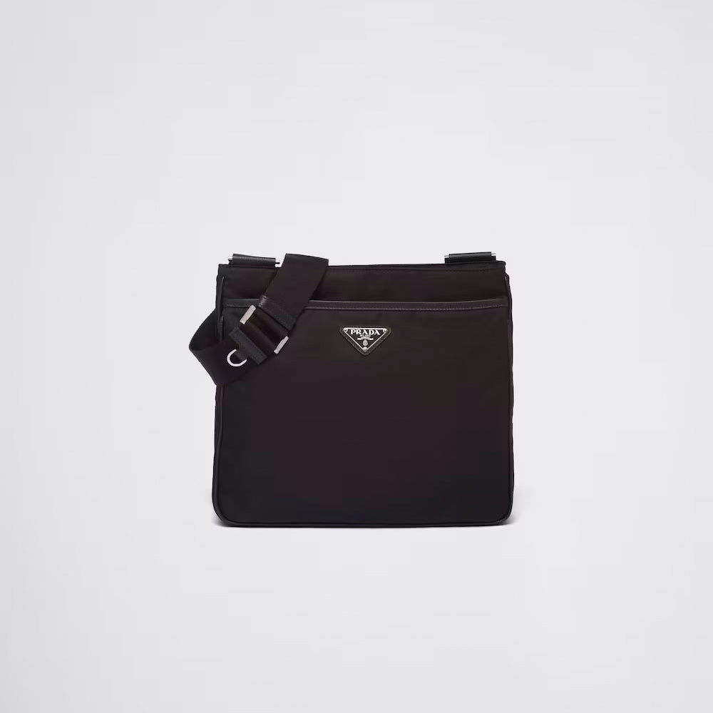 Re-Nylon and Saffiano shoulder bag