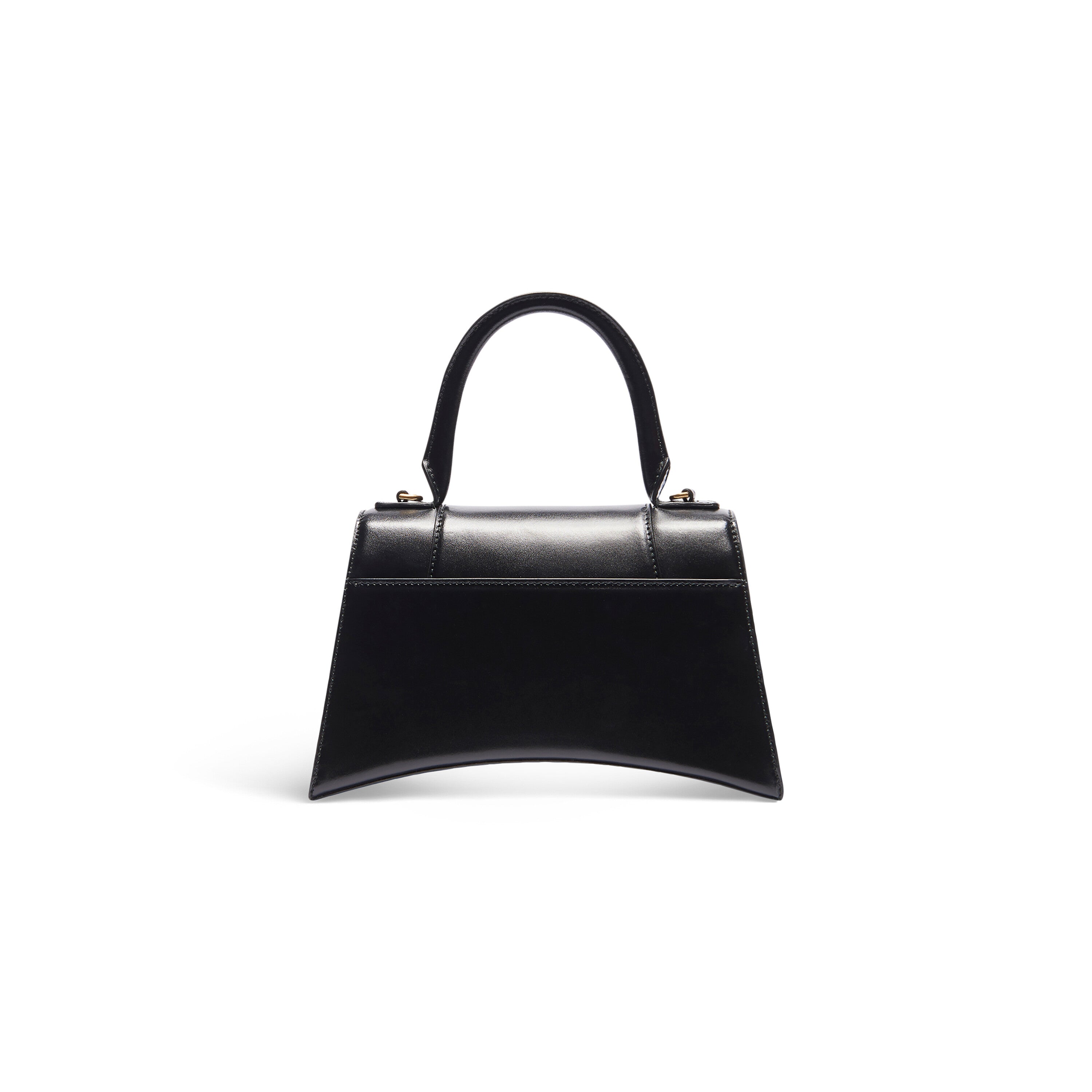 Balenciaga WOMEN'S HOURGLASS SMALL HANDBAG BOX IN BLACK