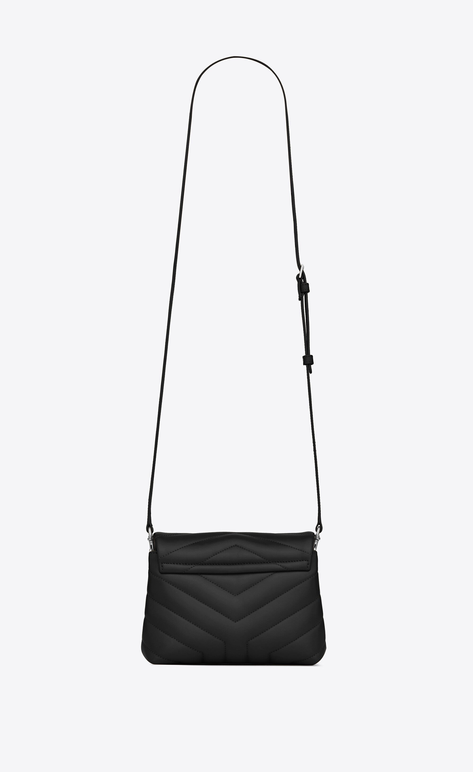 Saint Laurent LOULOU TOY STRAP BAG IN QUILTED Y LEATHER