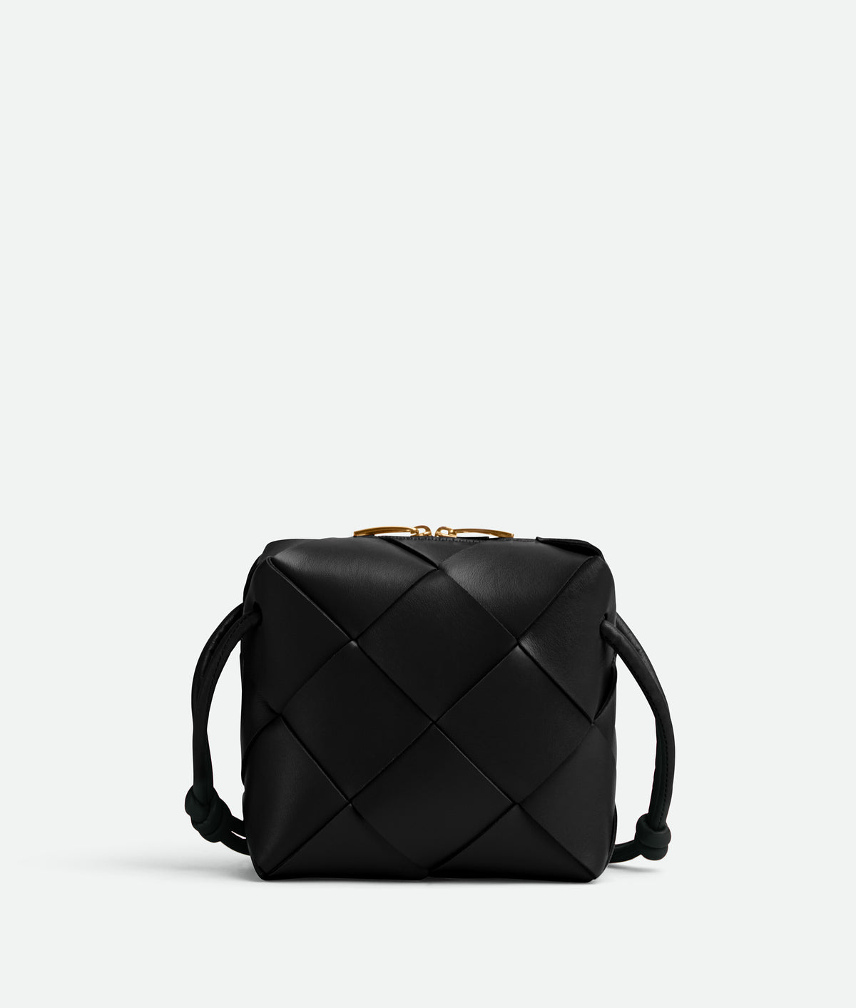 Bottega Veneta Mini cassette Camera Bag Black