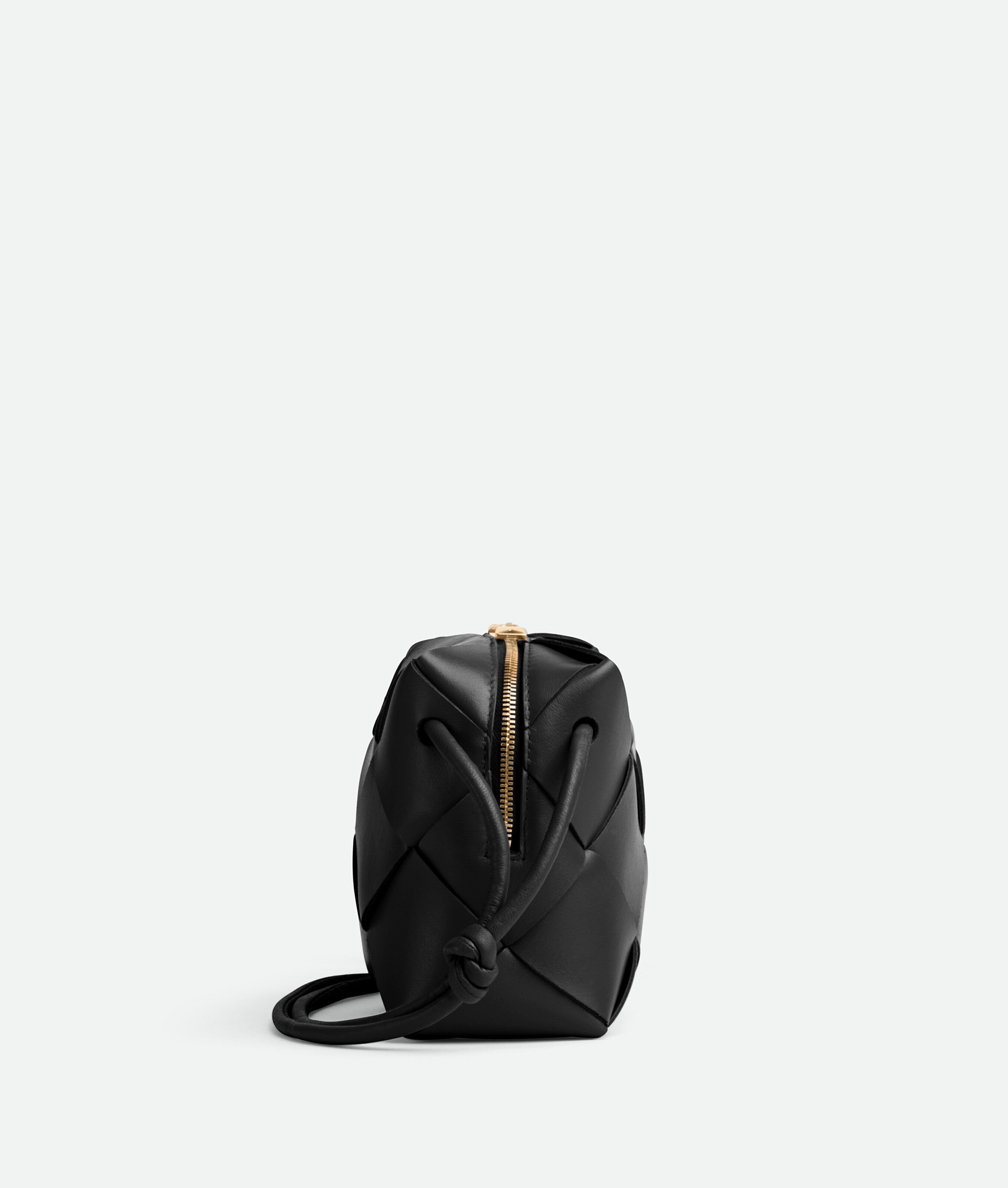 Bottega Veneta Mini cassette Camera Bag Black