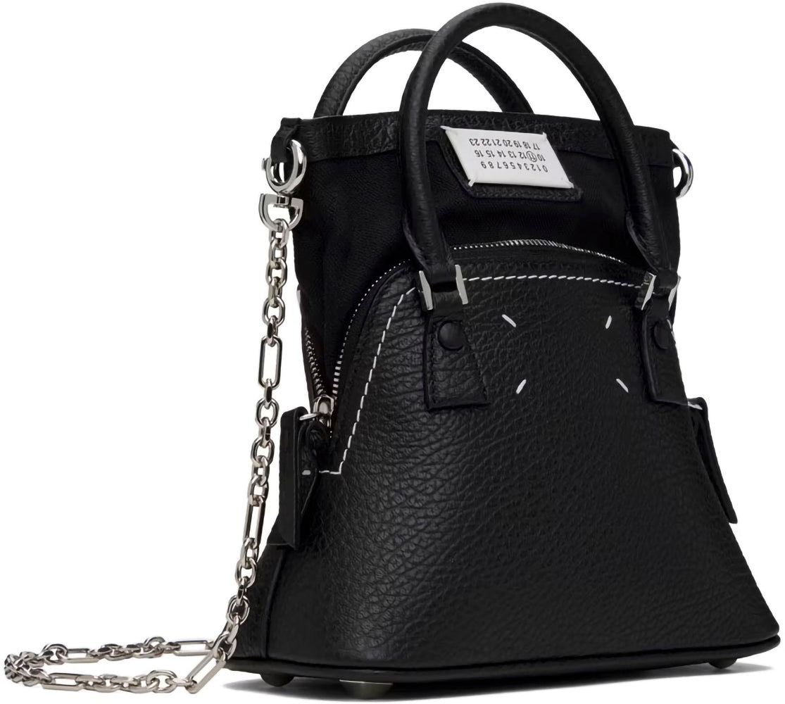 Maison Margiela Black 5AC Classique Micro Bag