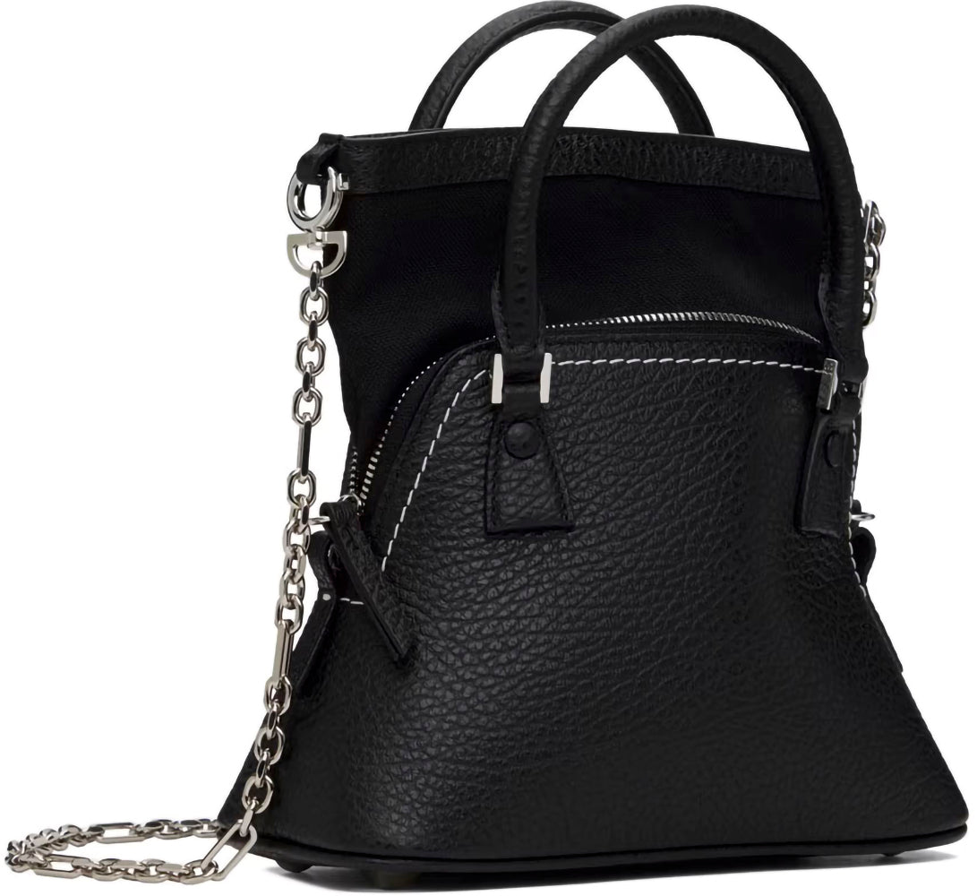 Maison Margiela Black 5AC Classique Micro Bag