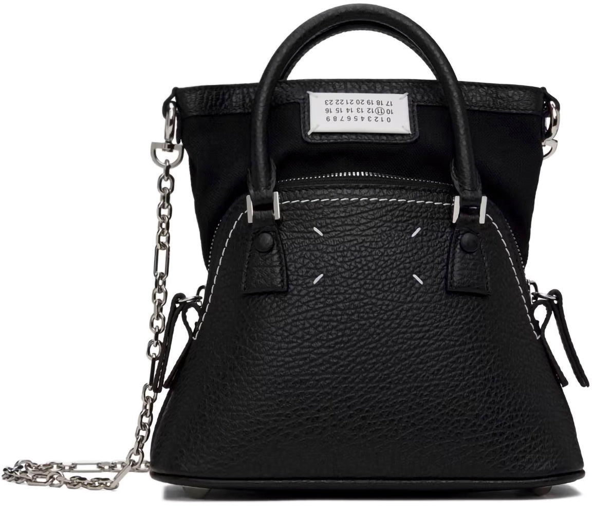 Maison Margiela Black 5AC Classique Micro Bag