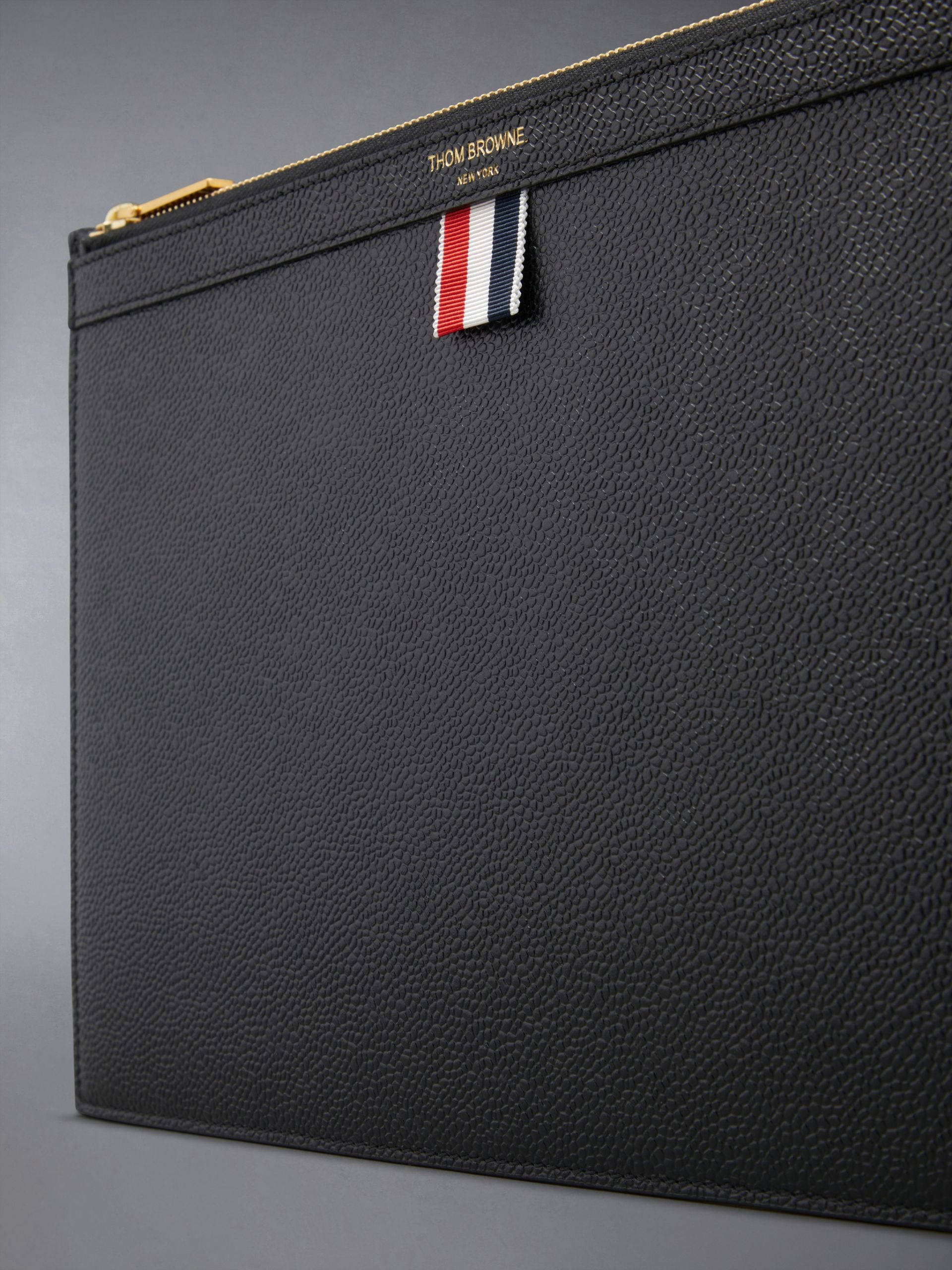 THOM BROWNE SMALL TABLET CLUTCH