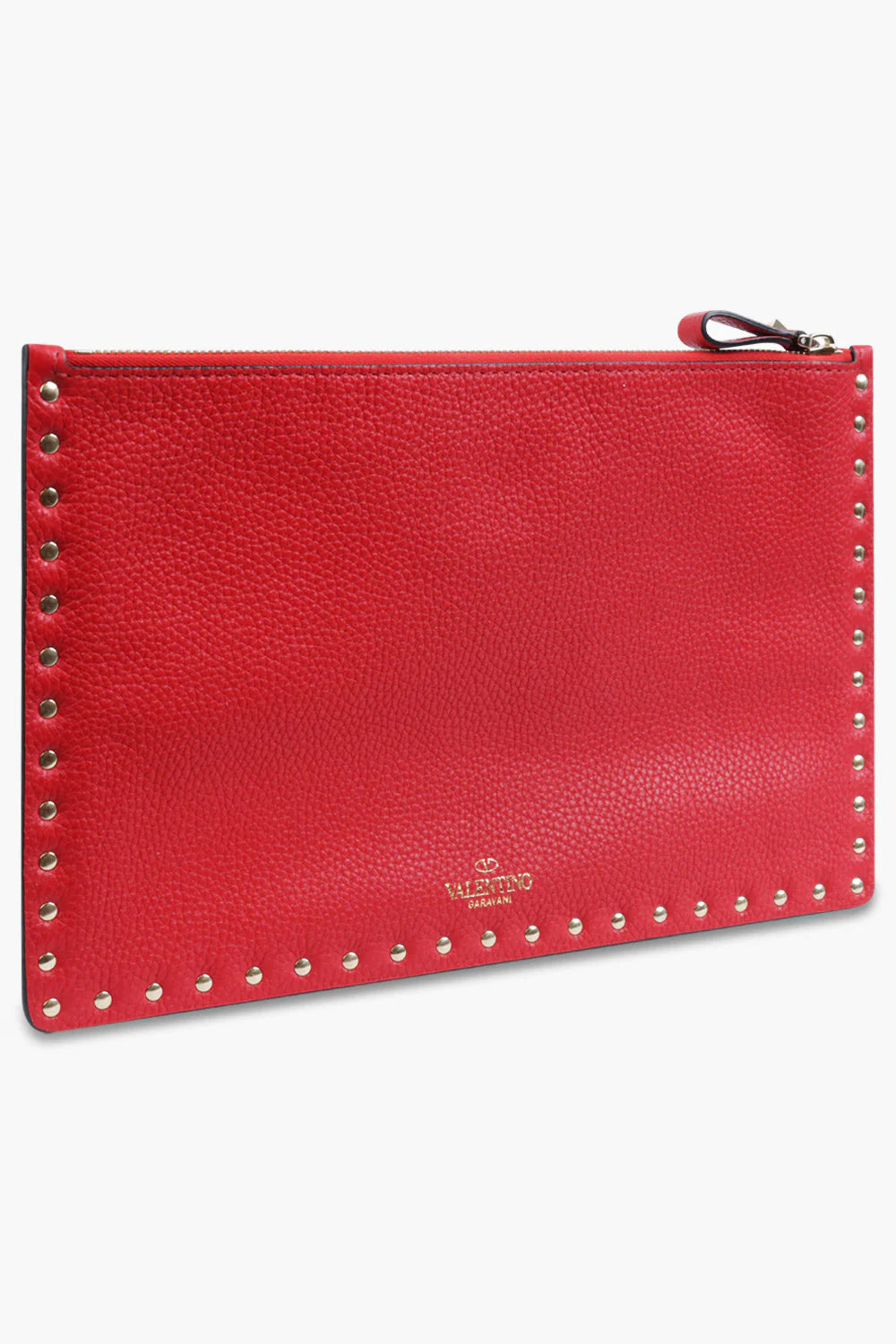 VALENTINO Rockstud Clutch RED